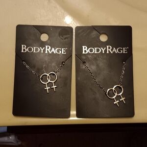 Spencer's bodyrage female symbol necklace (2)